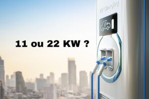 Borne de recharge électrique 11 ou 22 KW