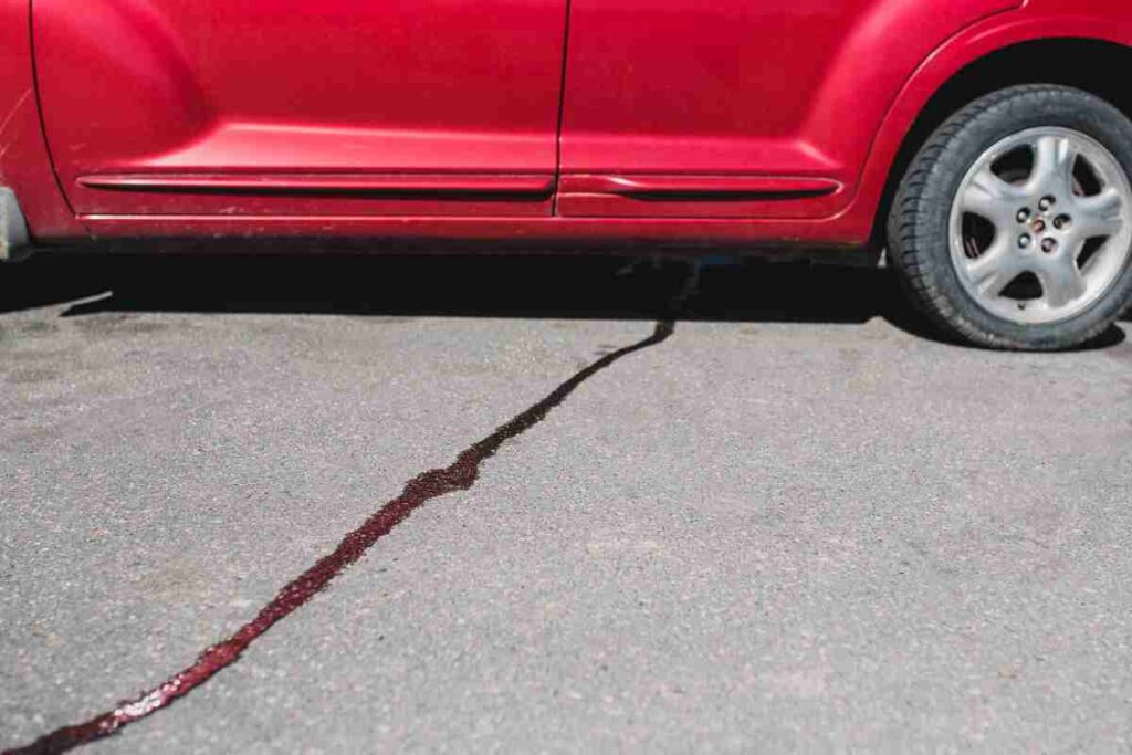 On peut conduire une voiture avec une fuite d'huile ?