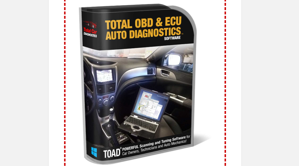 logiciel de diagnostic auto multimarque : TOAD scanning tool